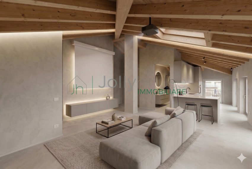 Cucina Mansarsa rendering