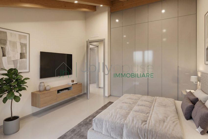 Matrimoniale Mansarda rendering