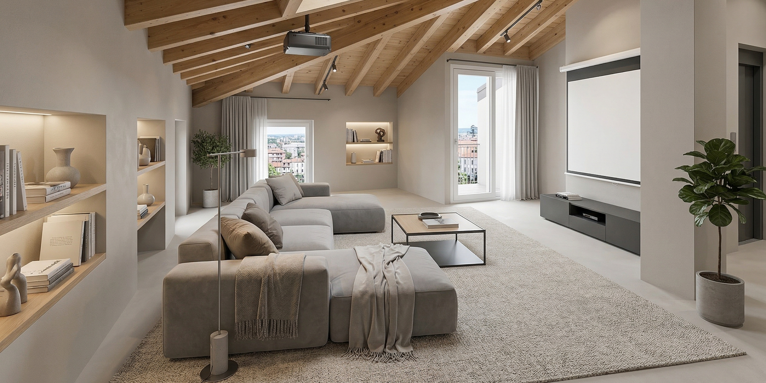 Attico in vendita a Terno d’Isola con Ascensore Privato